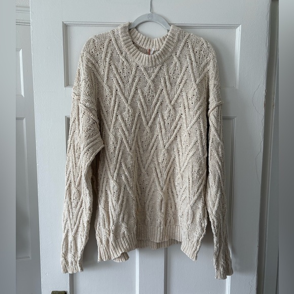 Free People Sweaters - Free People Cream Sweater Medium